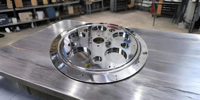 Diamond Polishing and Hard Chrome Plating on Die